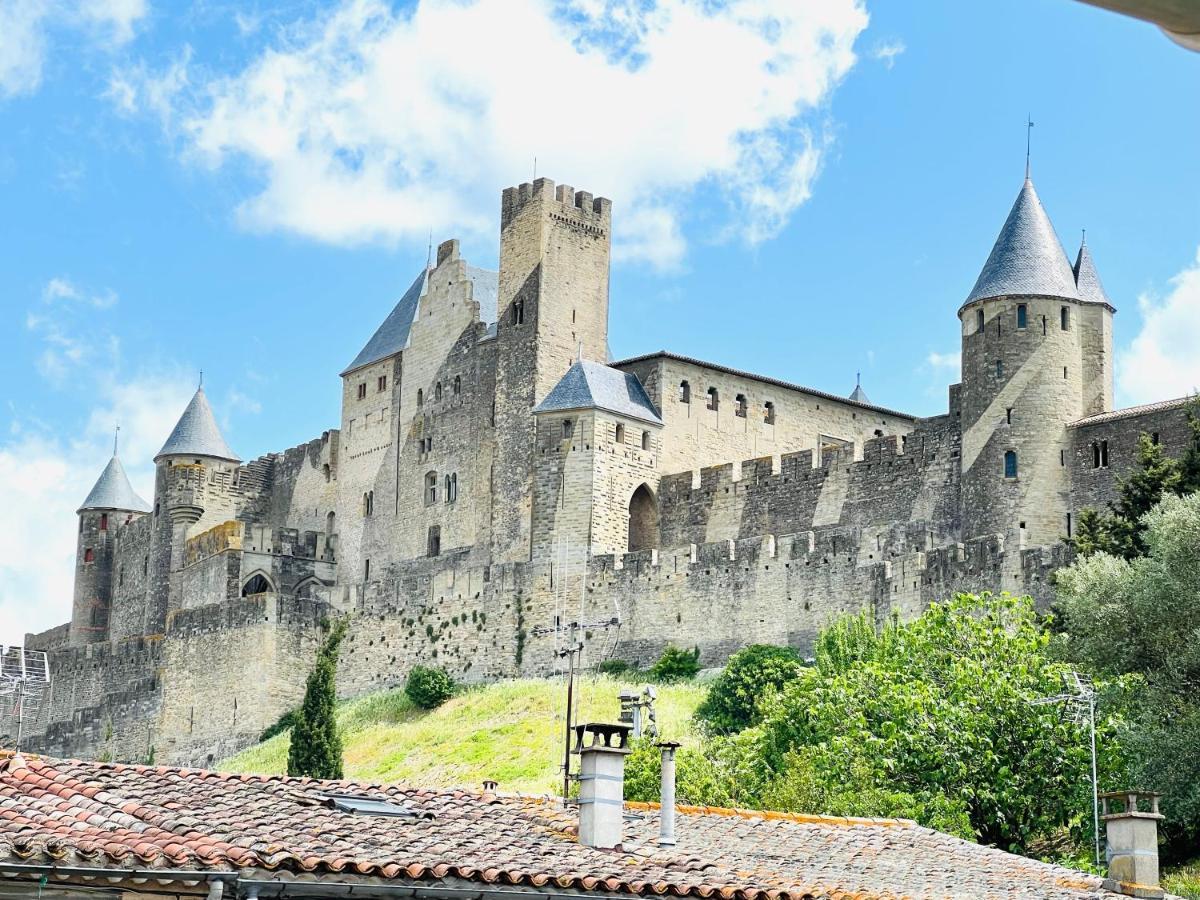 La Maison de La Tour Pinte Carcassonne Extérieur photo