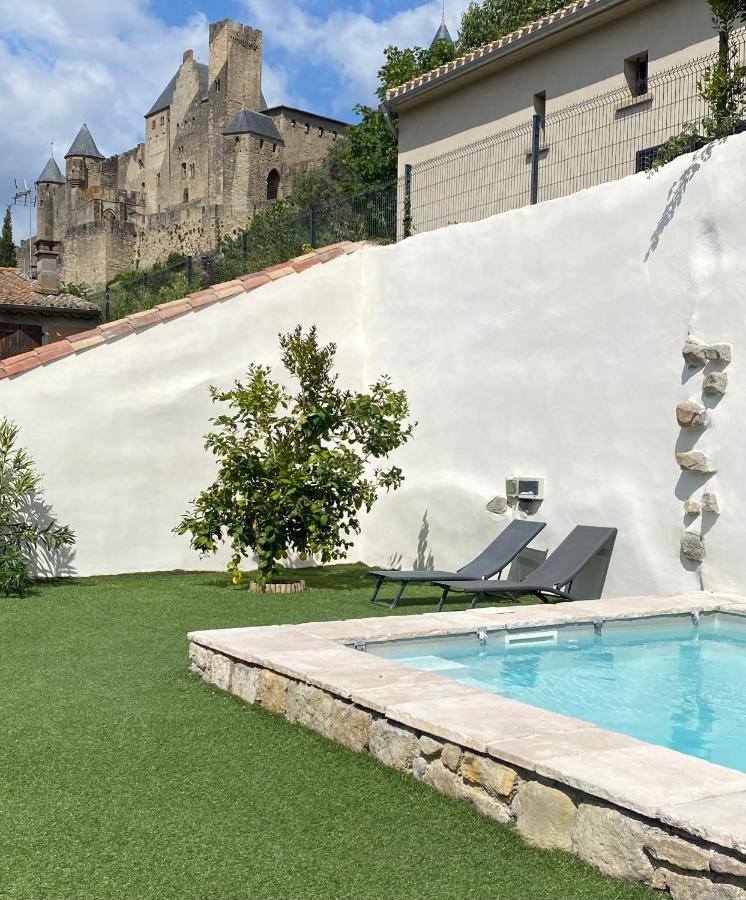 La Maison de La Tour Pinte Carcassonne Extérieur photo