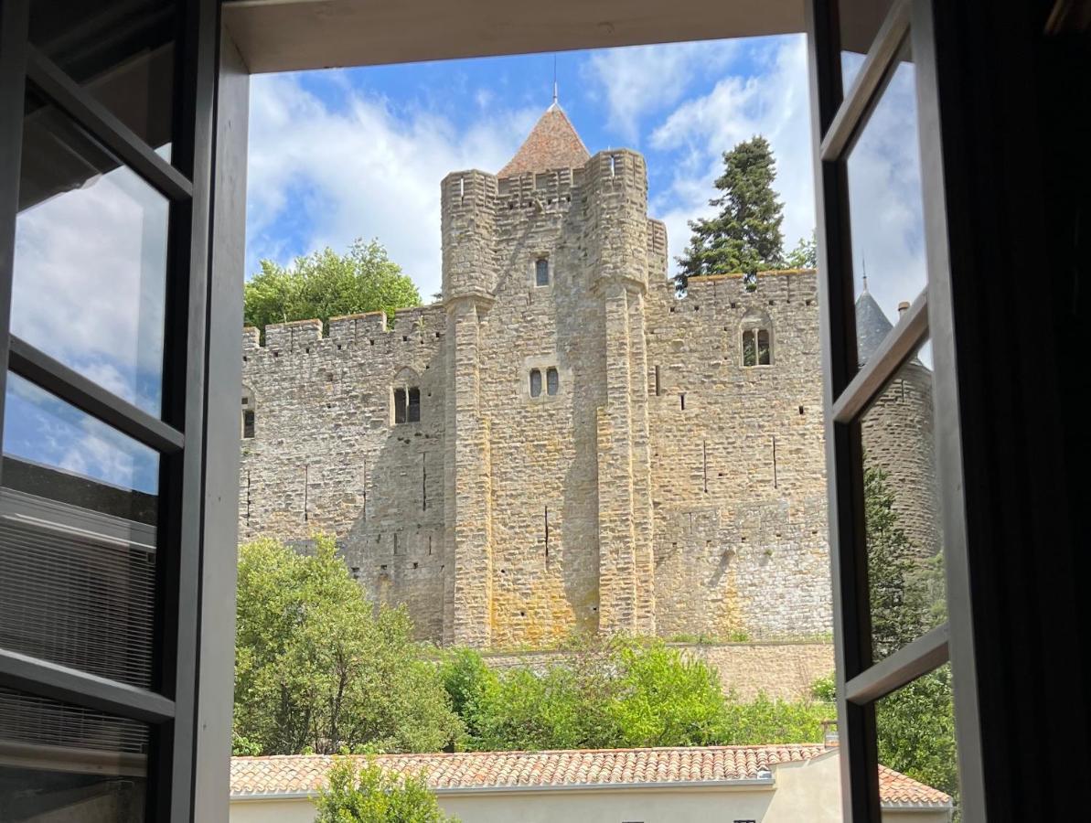 La Maison de La Tour Pinte Carcassonne Extérieur photo